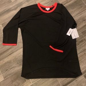 LuLaRoe Randy Black w/ Red